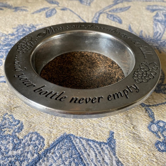 May Your Glass Always Be Full Wine Bottle Coaster - Picture 10 of 16